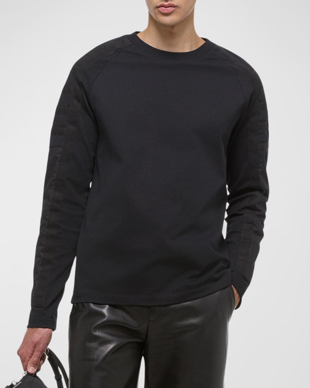 Mens Padded Raglan T-Shirt Product Image