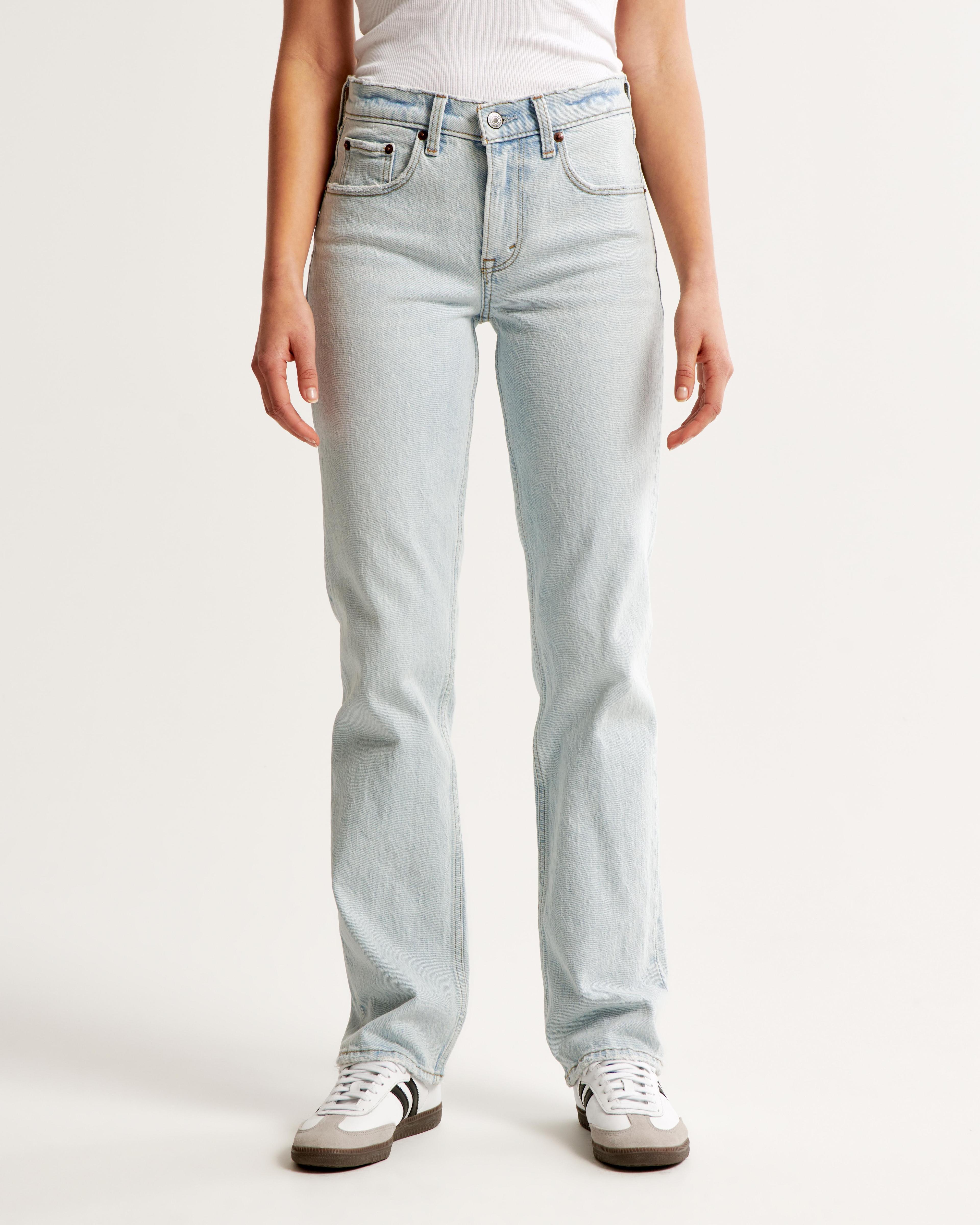 Mid Rise 90s Straight Jean Product Image