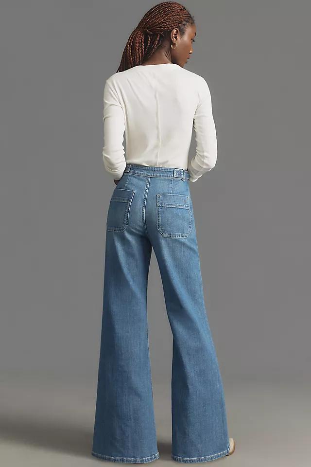 Pilcro Mid-Rise Flare Jeans Product Image