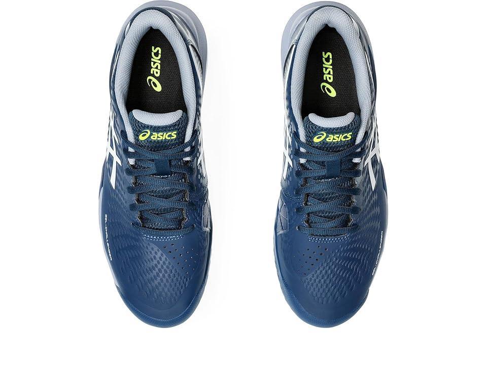 ASICS Men's GEL-Challenger 14 Tennis Shoe (Mako /White) Men's Shoes Product Image