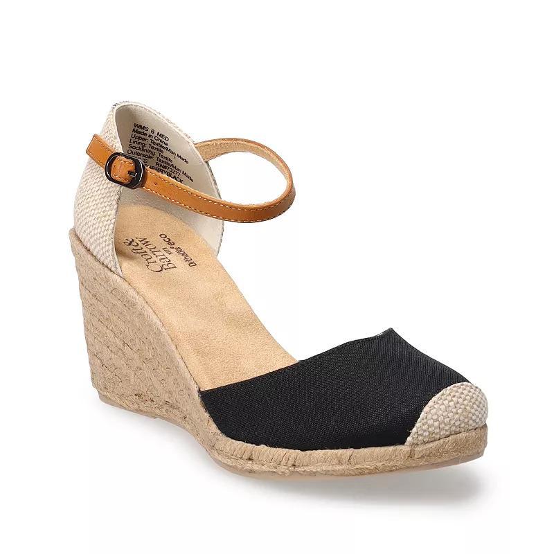 Croft & Barrow Womens Wedge Sandals Product Image