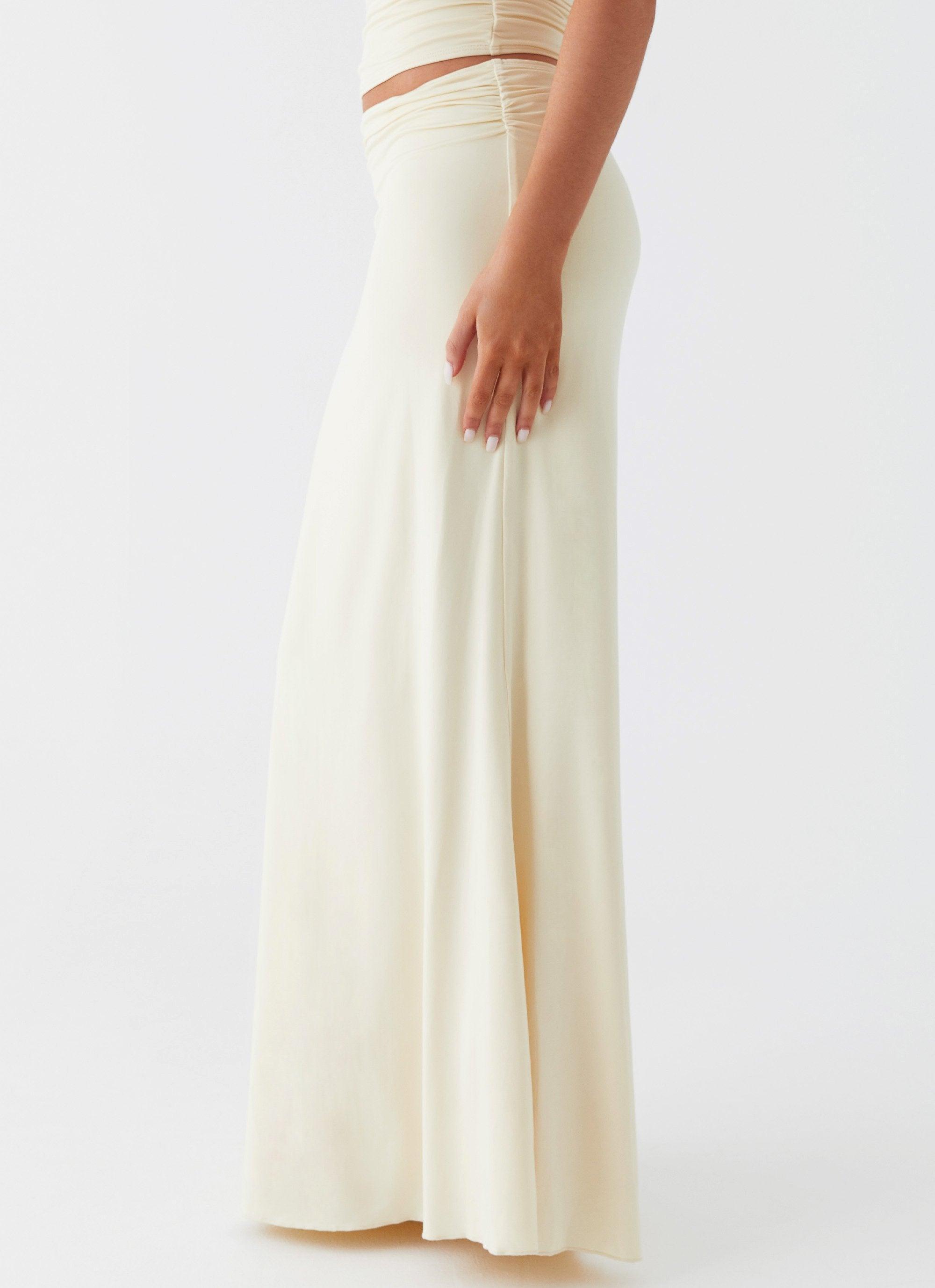 Rayne Maxi Skirt - Yellow Product Image