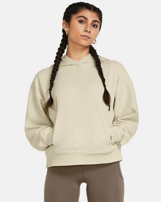 Womens UA Journey Rib Oversized Hoodie Product Image