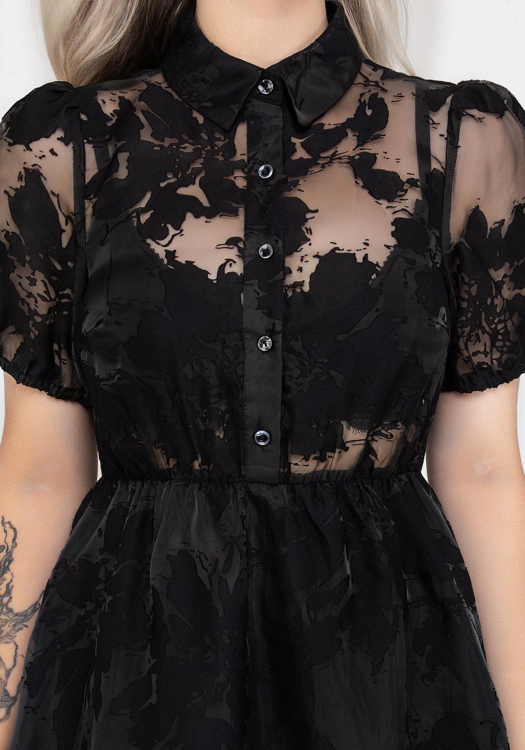 Spectre Layered Midi Shirt Dress Product Image