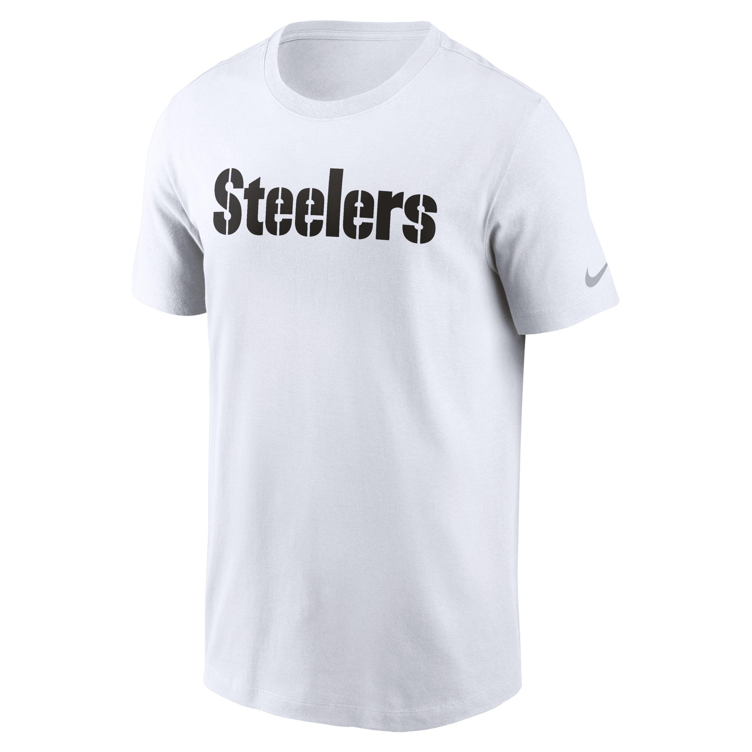 Pittsburgh Steelers Primetime Wordmark Essential Nike Men's NFL T-Shirt Product Image