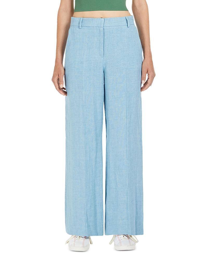 Womens Malizia Linen Wide-Leg Trousers Product Image