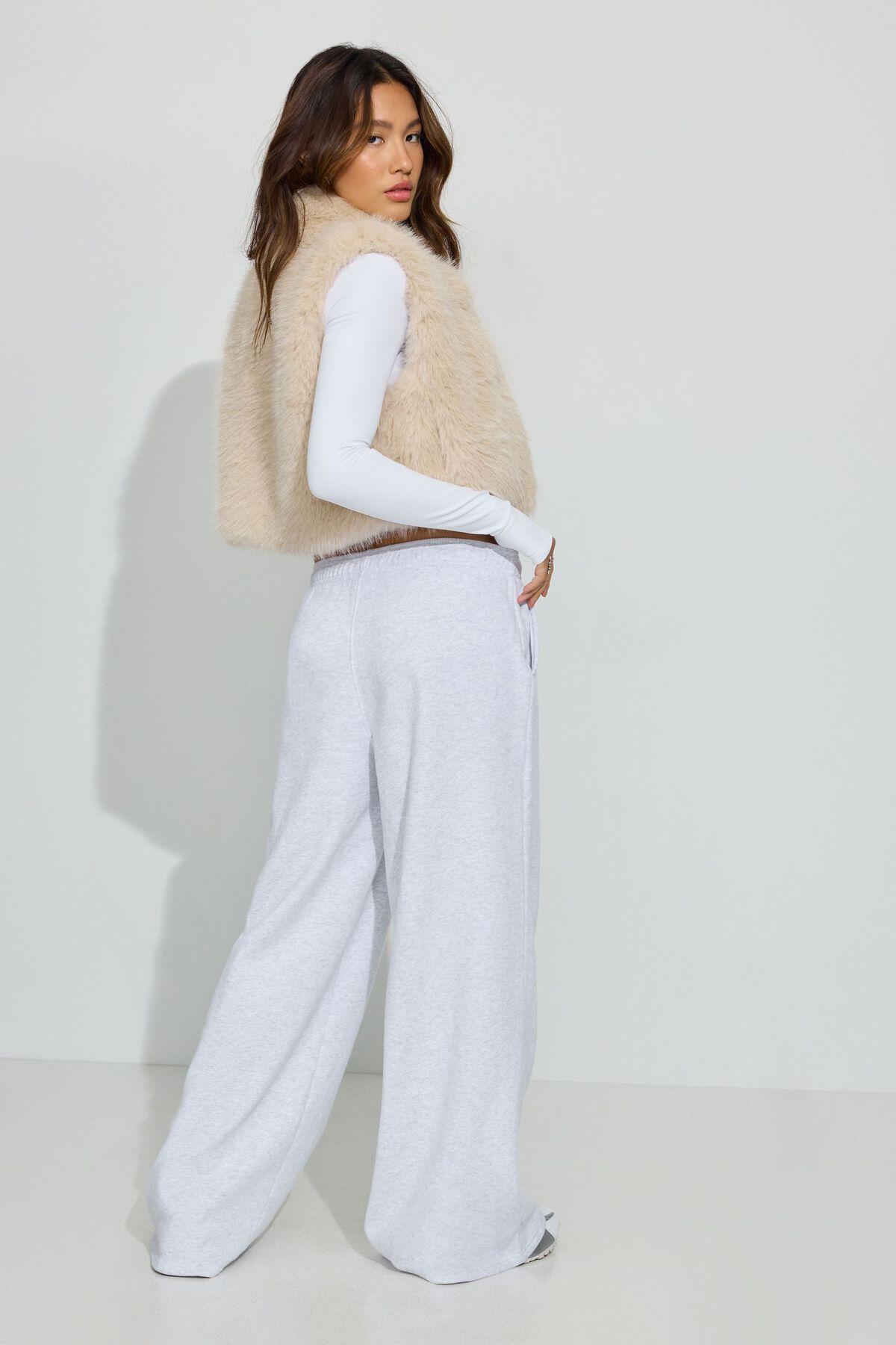 UltraFleece Mega Wide Leg Sweatpants Product Image