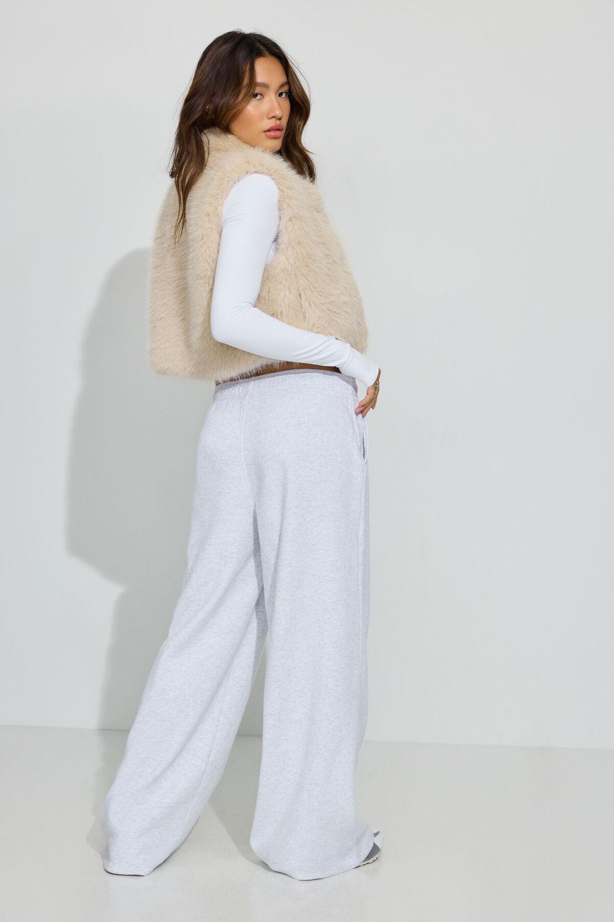 UltraFleece Super Wide Leg Sweatpants Product Image