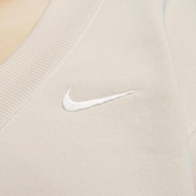 Women's Nike Sportswear Phoenix Fleece Cropped V-Neck Top Product Image