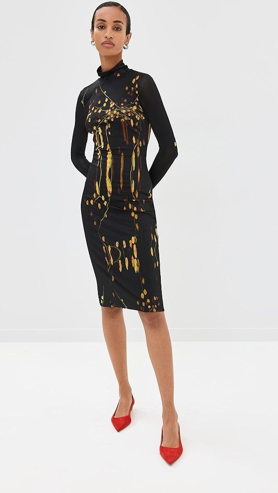 Prabal Gurung Long Sleeve Turtleneck Dress | Shopbop Product Image