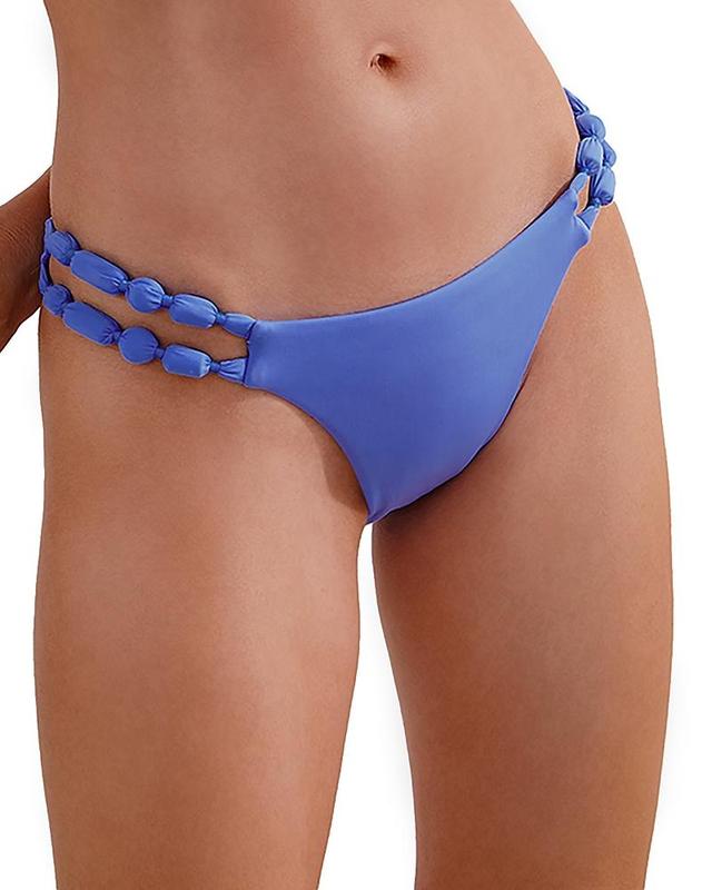 Womens Atena Beaded Full-Coverage Bikini Bottom Product Image