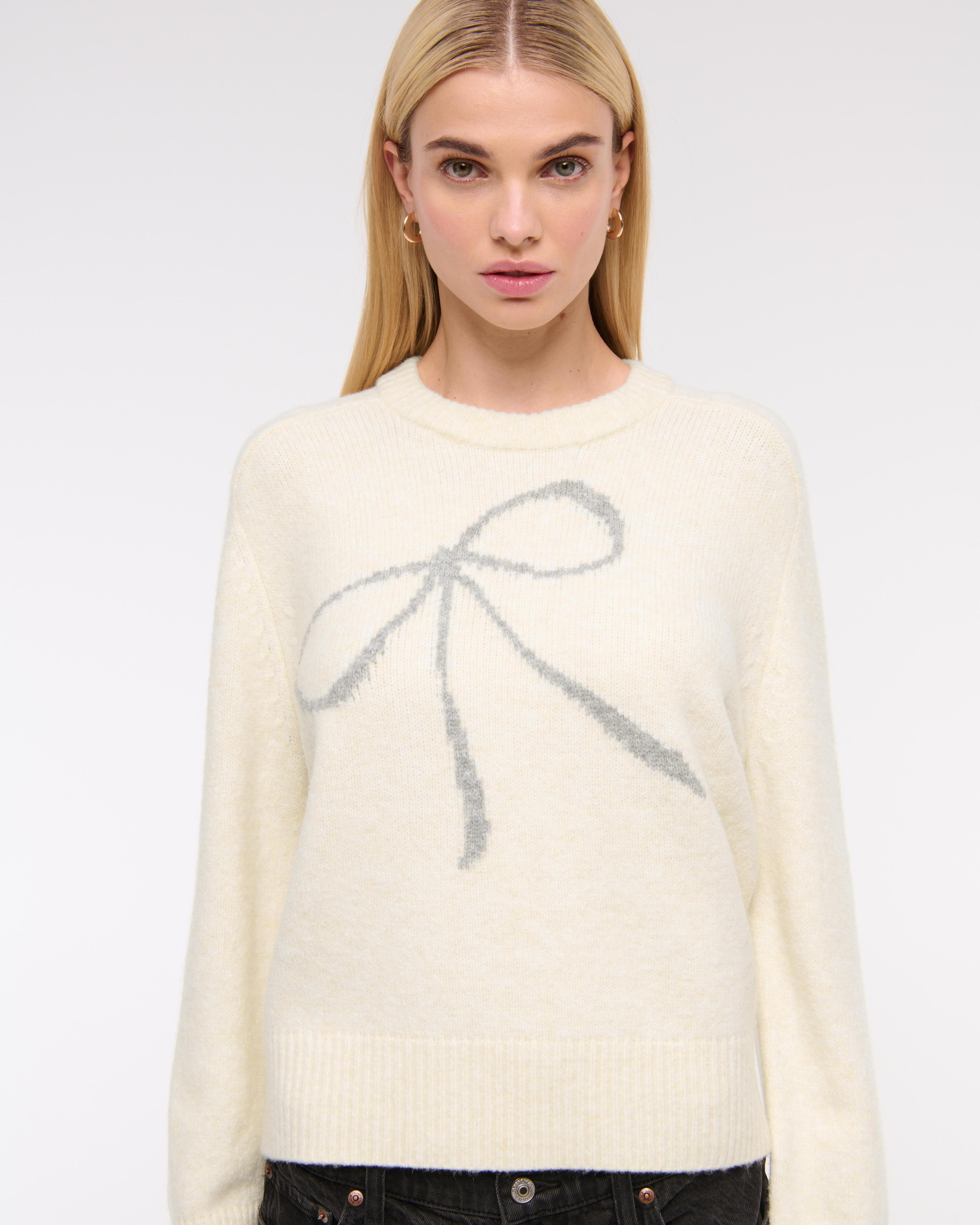 The A&F Madeline Crew Sweater Product Image