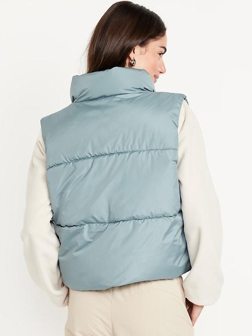 Quilted Puffer Vest Product Image