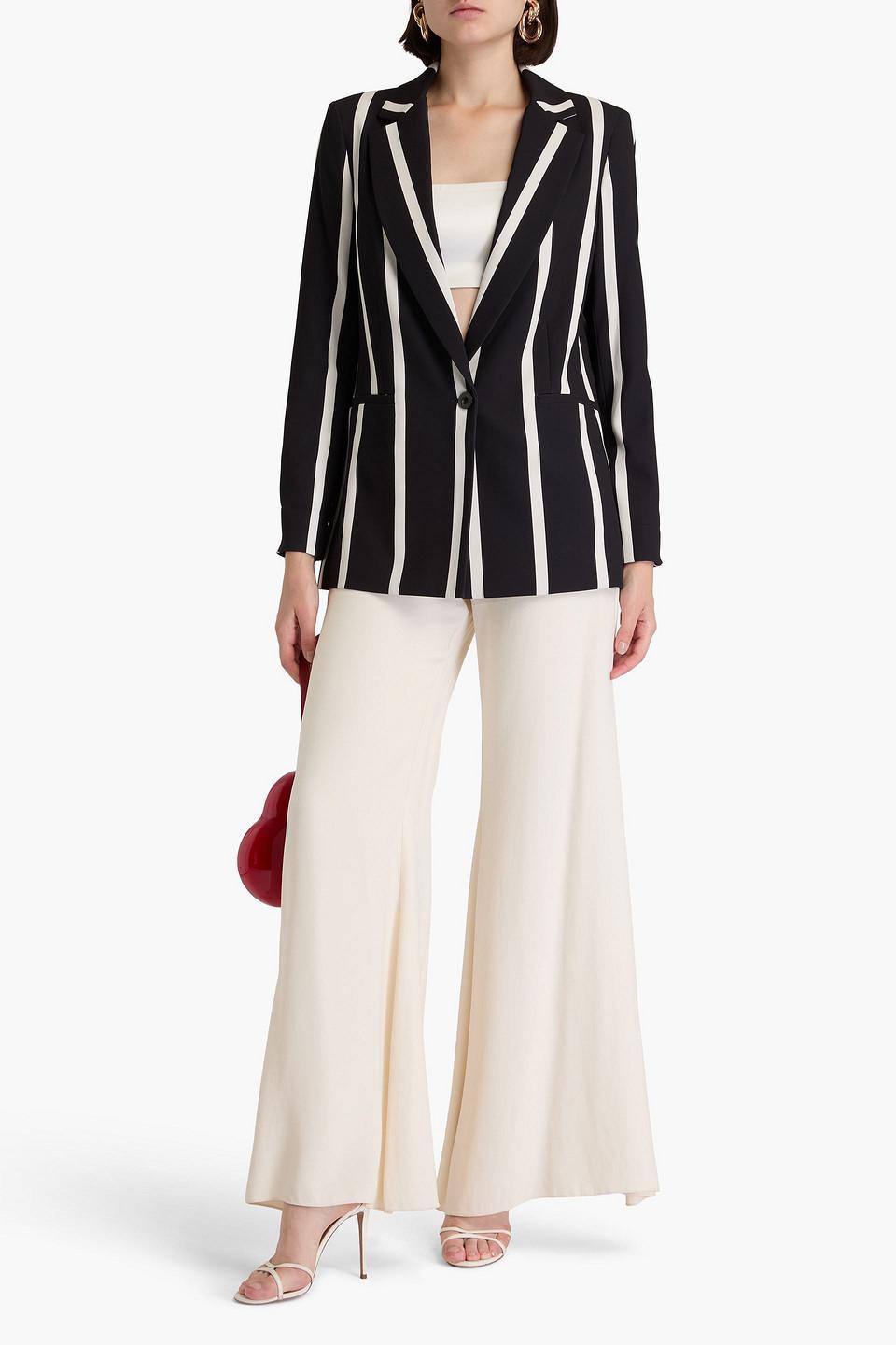 ALICE AND OLIVIA Alice + Olivia Justin Rolled Cuff Blazer In Black Product Image