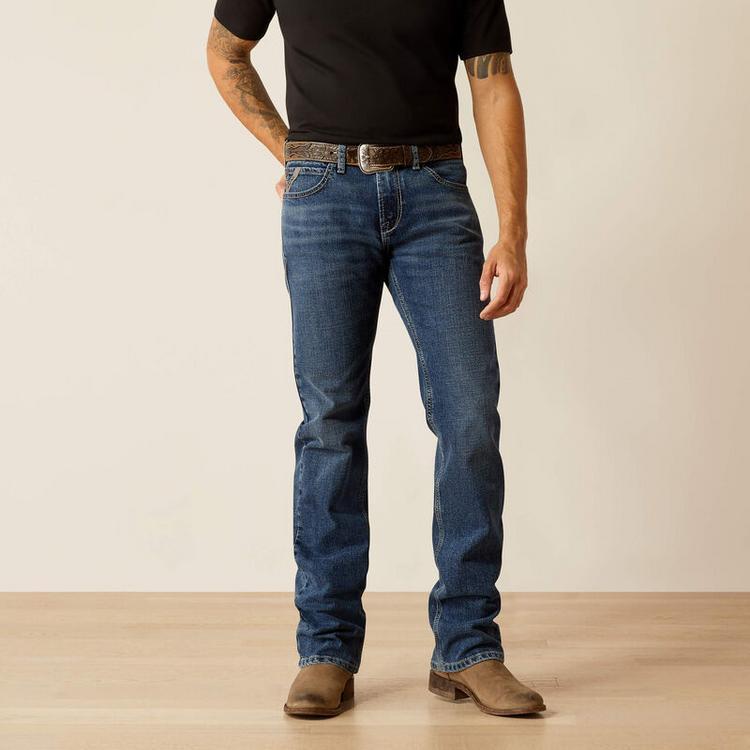 Ariat® Men's M7 Slim Straight Leg Scout Jeans in Roan Product Image