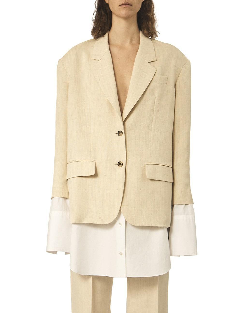 Womens The Owens Oversized Blazer Product Image