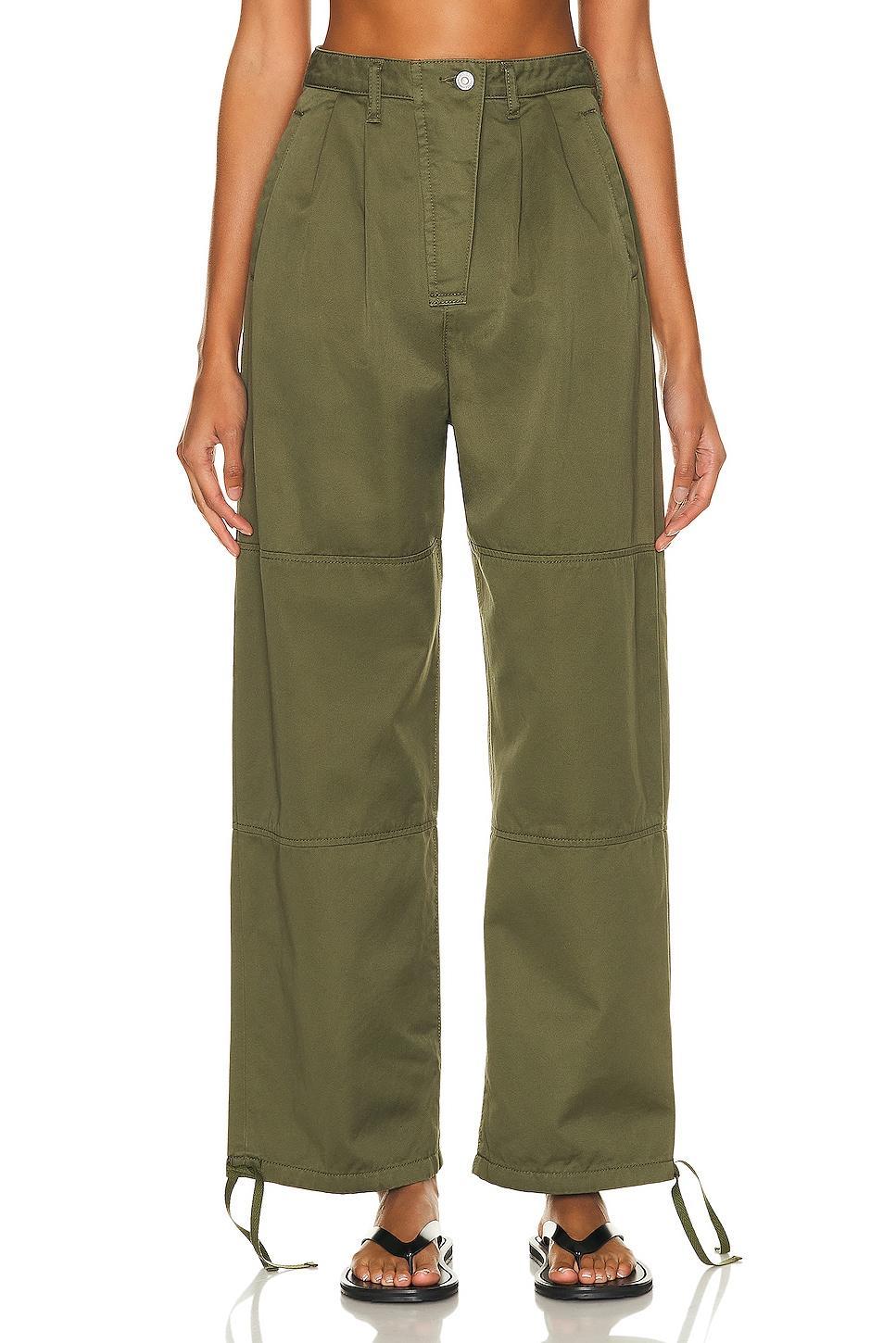 Moussy Vintage Fayette Cargo Pant Army. (also in S). product image