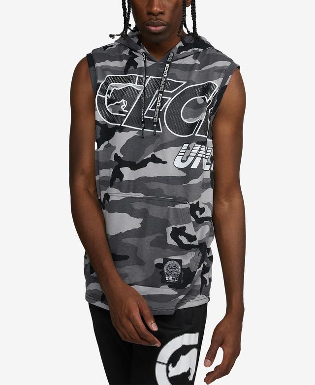 Ecko Unltd Mens Sleeveless Mega Man Hoodie Product Image