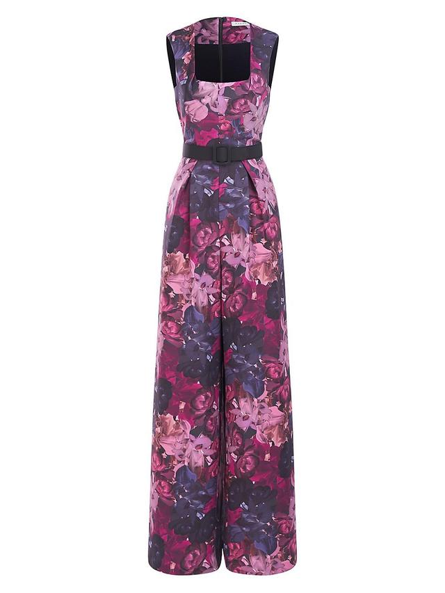 Womens Vivica Floral Jumpsuit Product Image