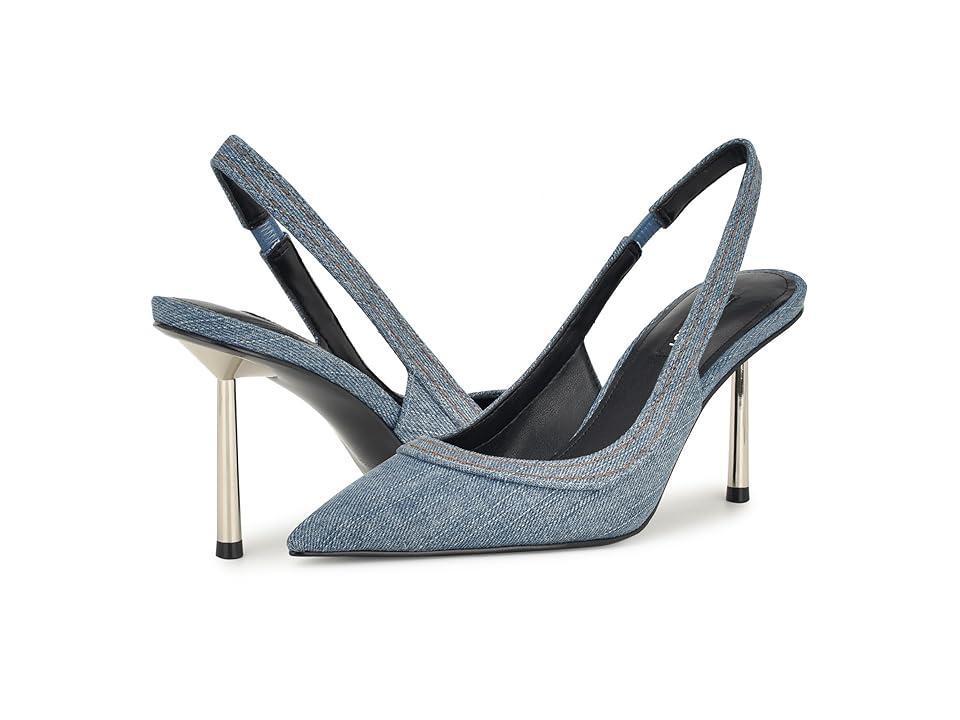 Nine West Denaye Denim) High Heels Product Image