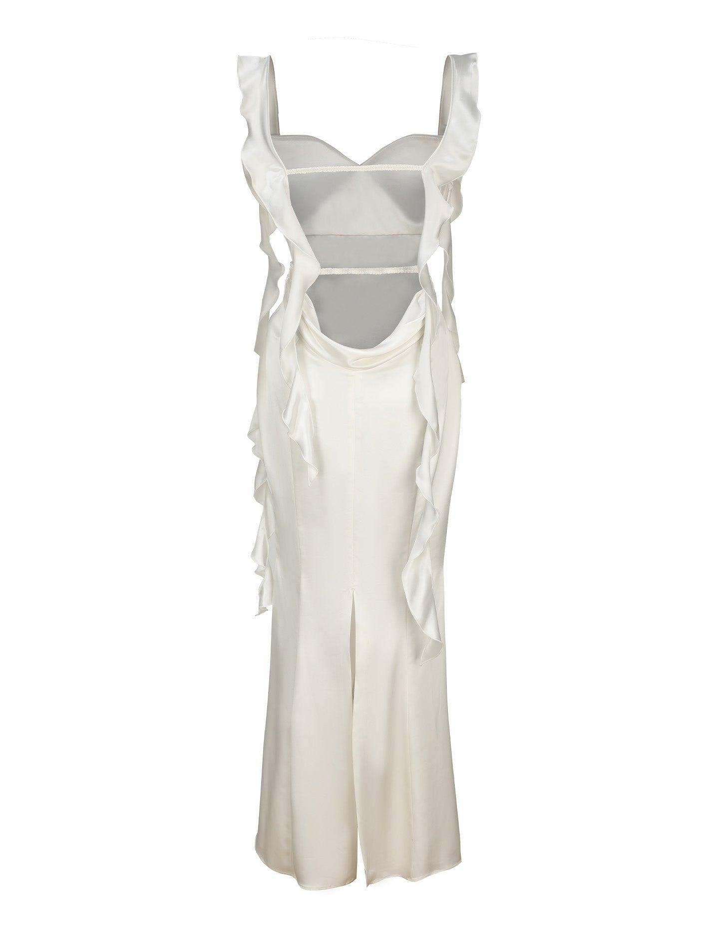 Caroline Dress (White) Product Image