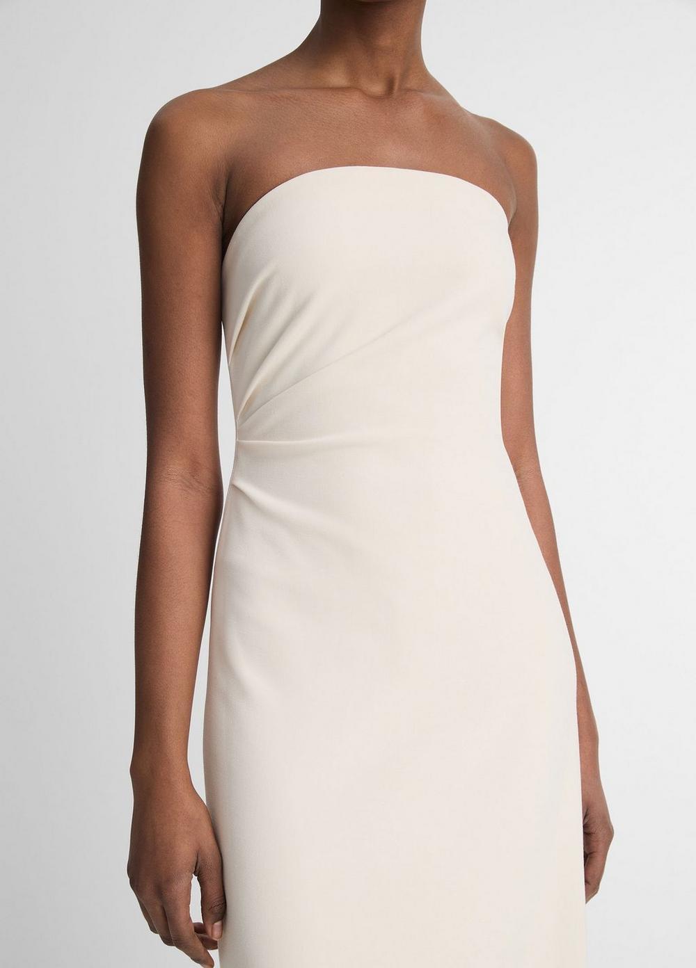 Strapless Draped Dress Product Image