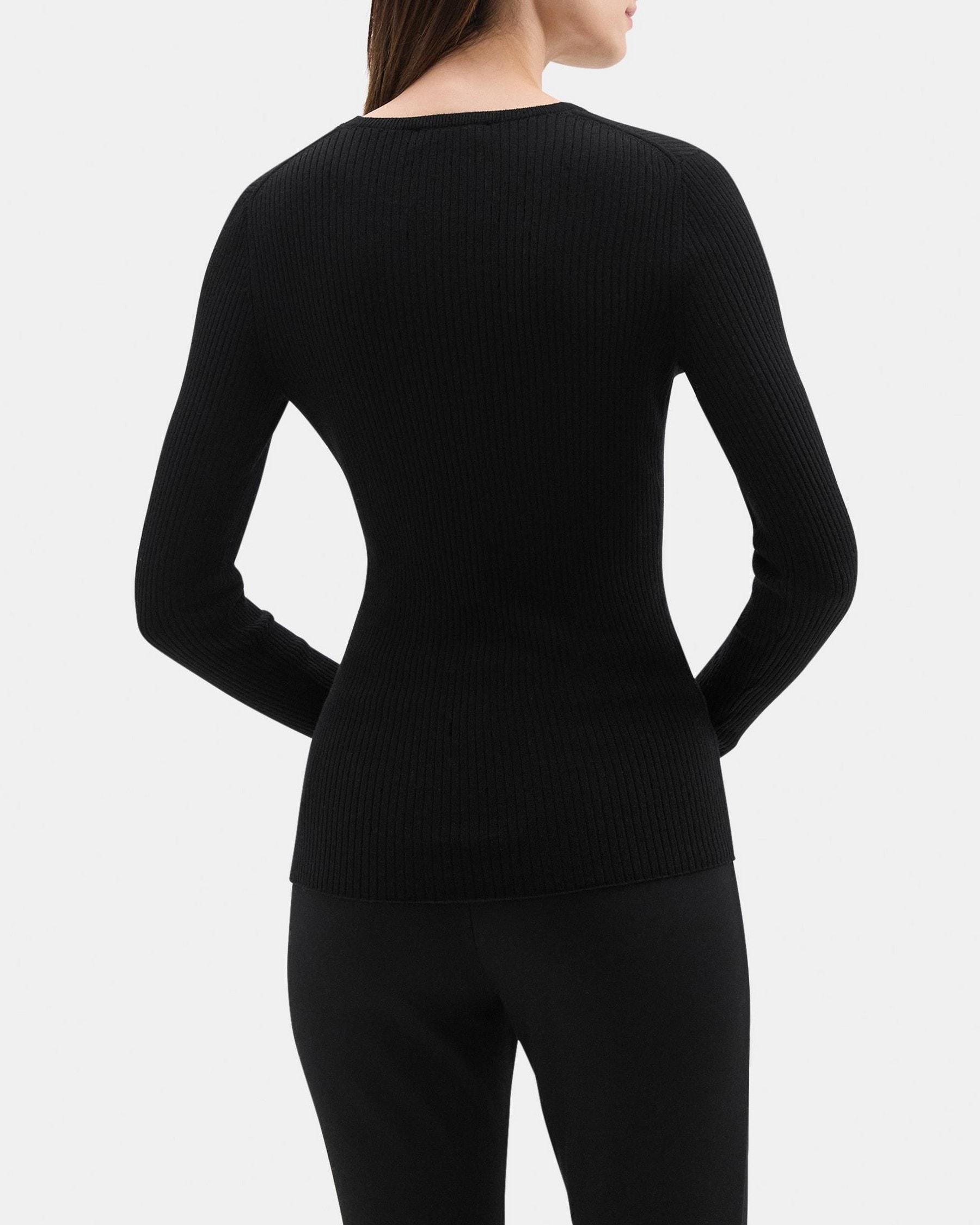 Slim-Fit Sweater in Fine Merino Wool Product Image