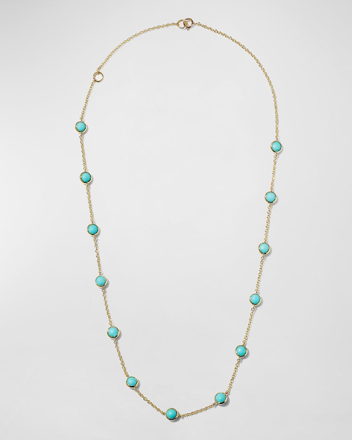 Ippolita Multicolored Gemstone Station Necklace Product Image