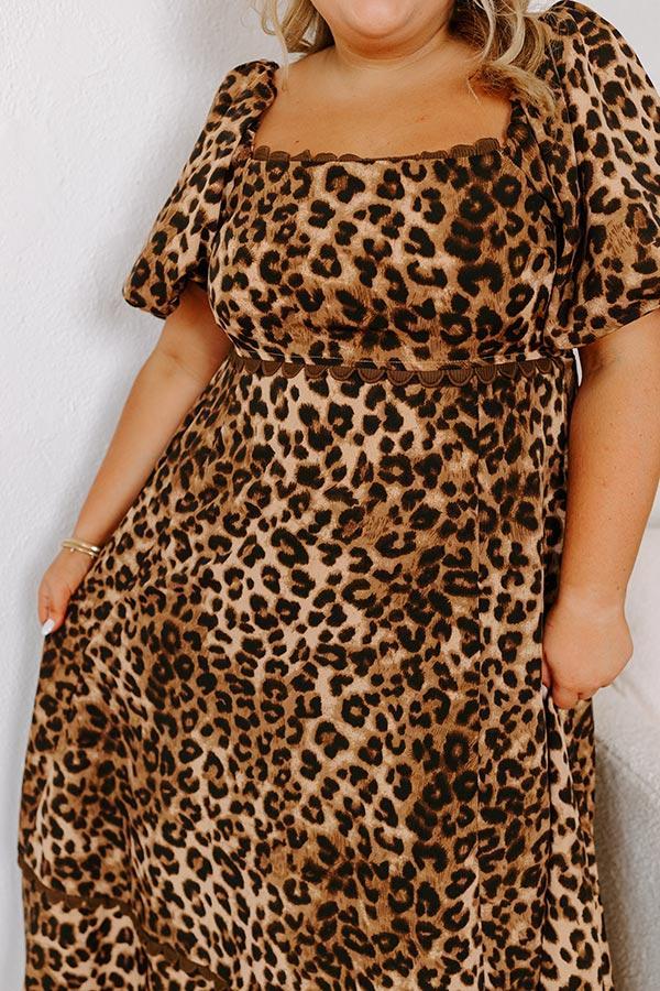 Lovely In Leopard Midi Curves Product Image