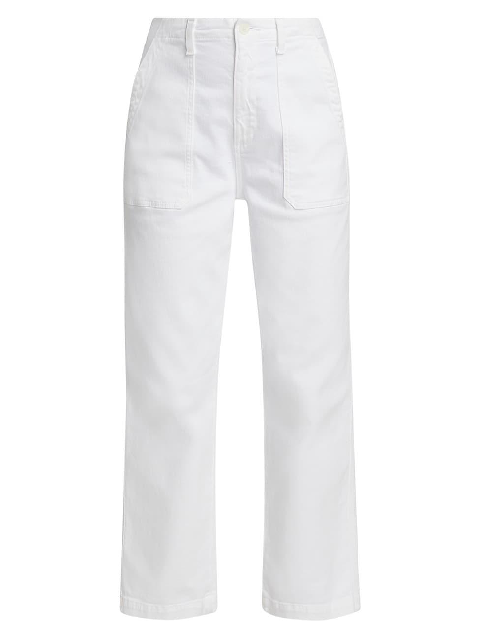 Womens Analeigh Denim Trousers Product Image