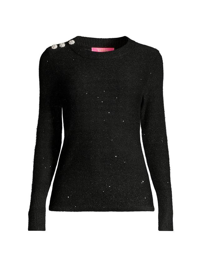 Womens Morgen Sequined Sweater Product Image