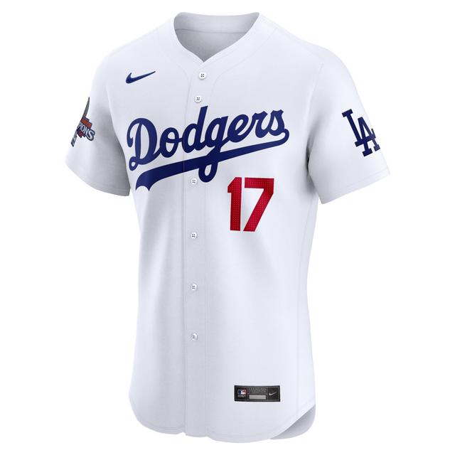 Shohei Ohtani Los Angeles Dodgers 2024 World Series Champions Nike Mens Dri-FIT ADV MLB Elite Jersey Product Image