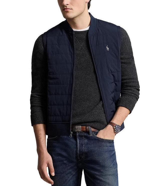 Polo Ralph Lauren Hybrid Full-Zip Double-Knit Vest Product Image