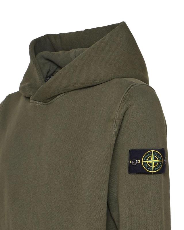 STONE ISLAND Felpa In Green Product Image