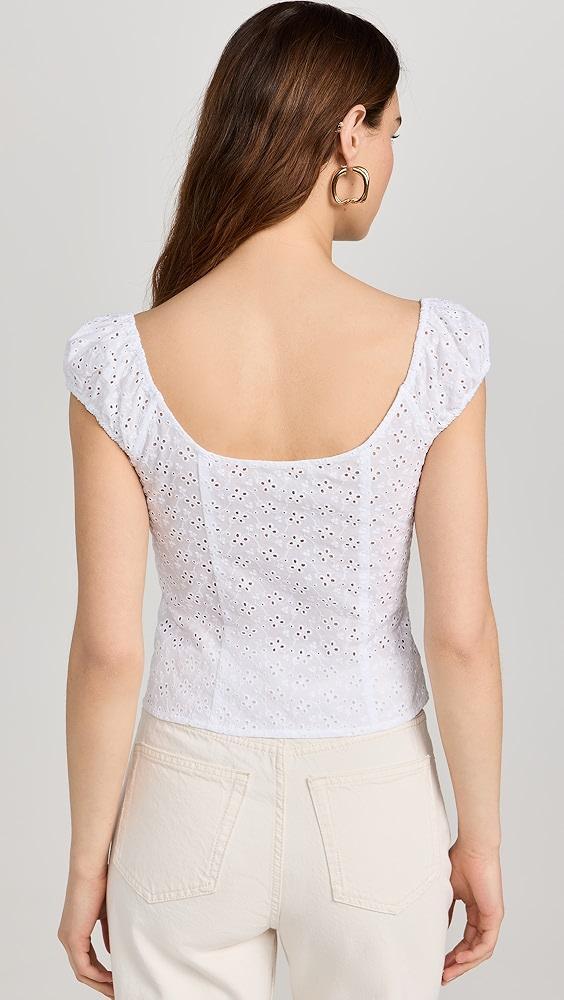 WAYF Button Front Top | Shopbop Product Image