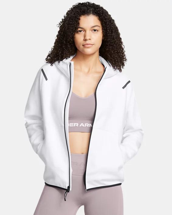 Womens UA Unstoppable Fleece Full-Zip Product Image