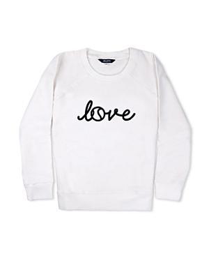 Love Stitched Cotton-Blend Sweatshirt Product Image