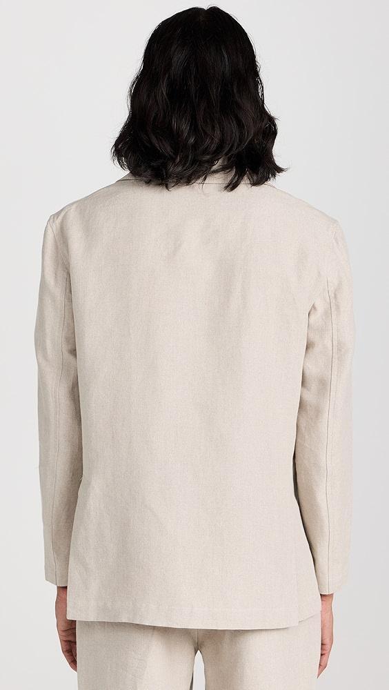 De Bonne Facture Linen Essential Jacket | Shopbop Product Image