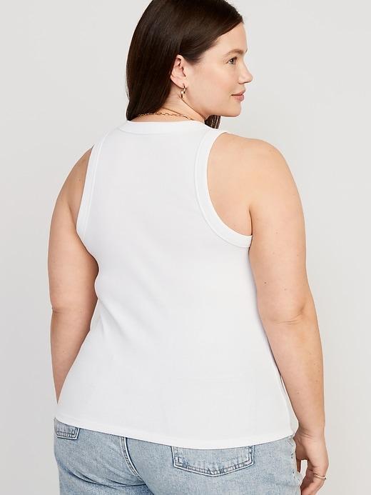 Rib-Knit Tank Top Product Image