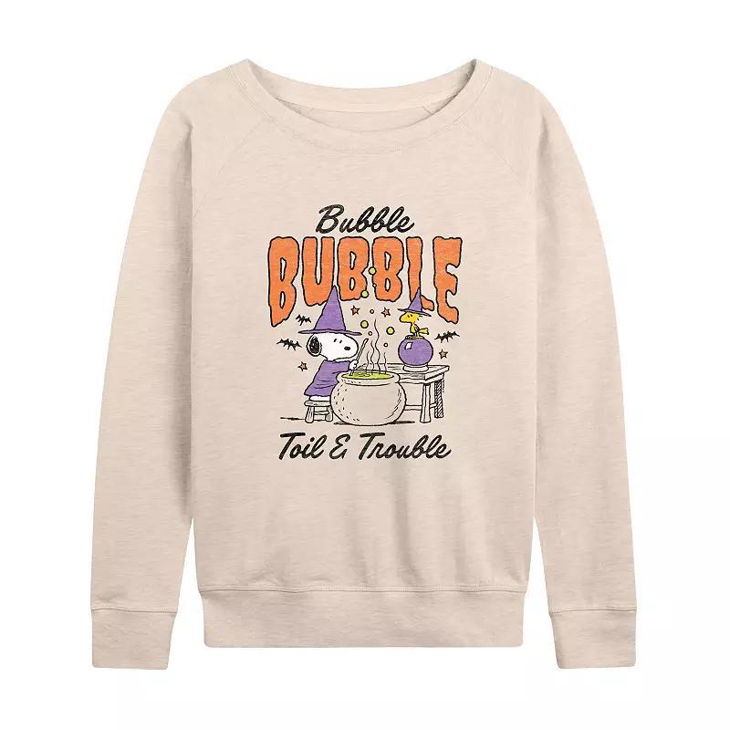 Womens Peanuts Bubble Bubble Toil & Trouble Pullover Product Image