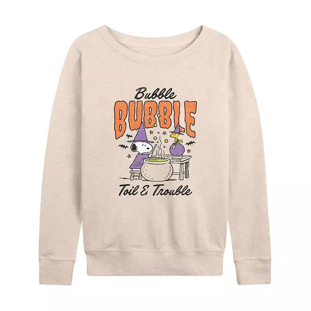 Womens Peanuts Bubble Bubble Toil & Trouble Pullover Product Image