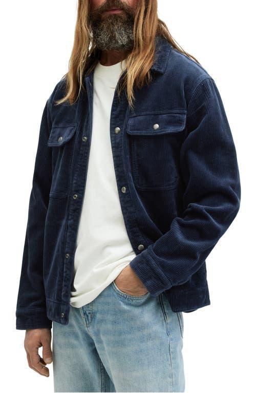 AllSaints Castleford Relaxed Corduroy Overshirt Product Image