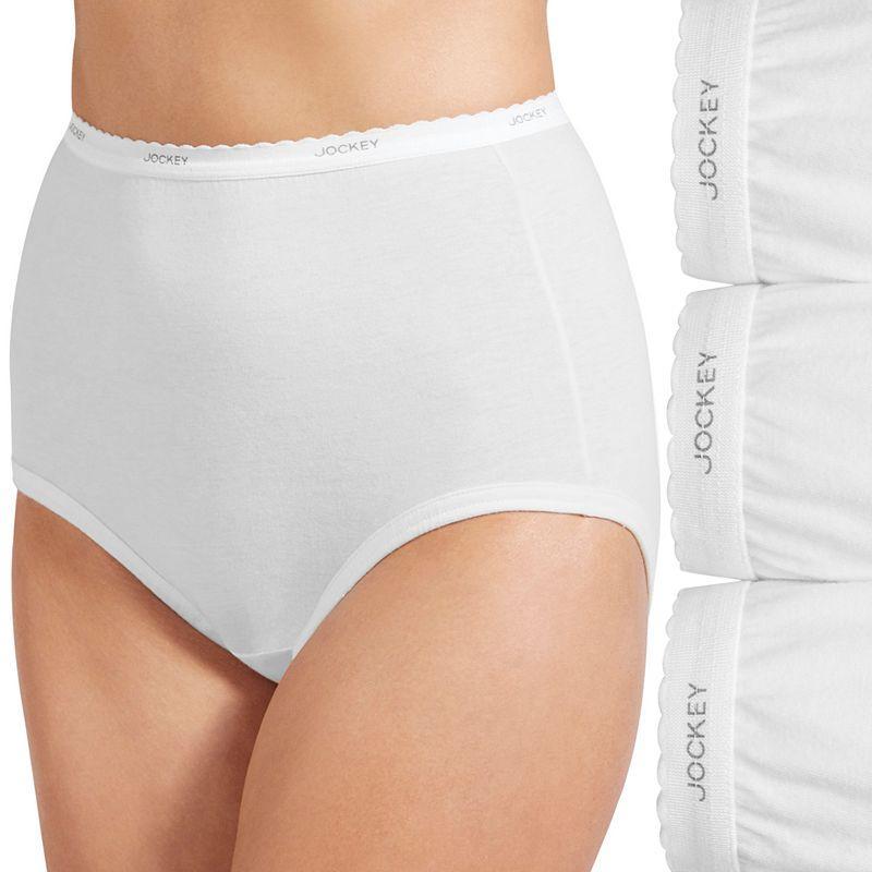 Plus Size Jockey Classics 3-pk. Brief Panty Set 9483, Womens Product Image