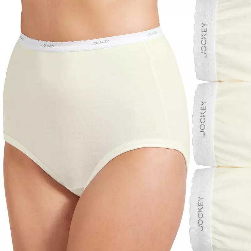 Womens Jockey Classics 3-Pack Brief Panty Set 9482 Product Image