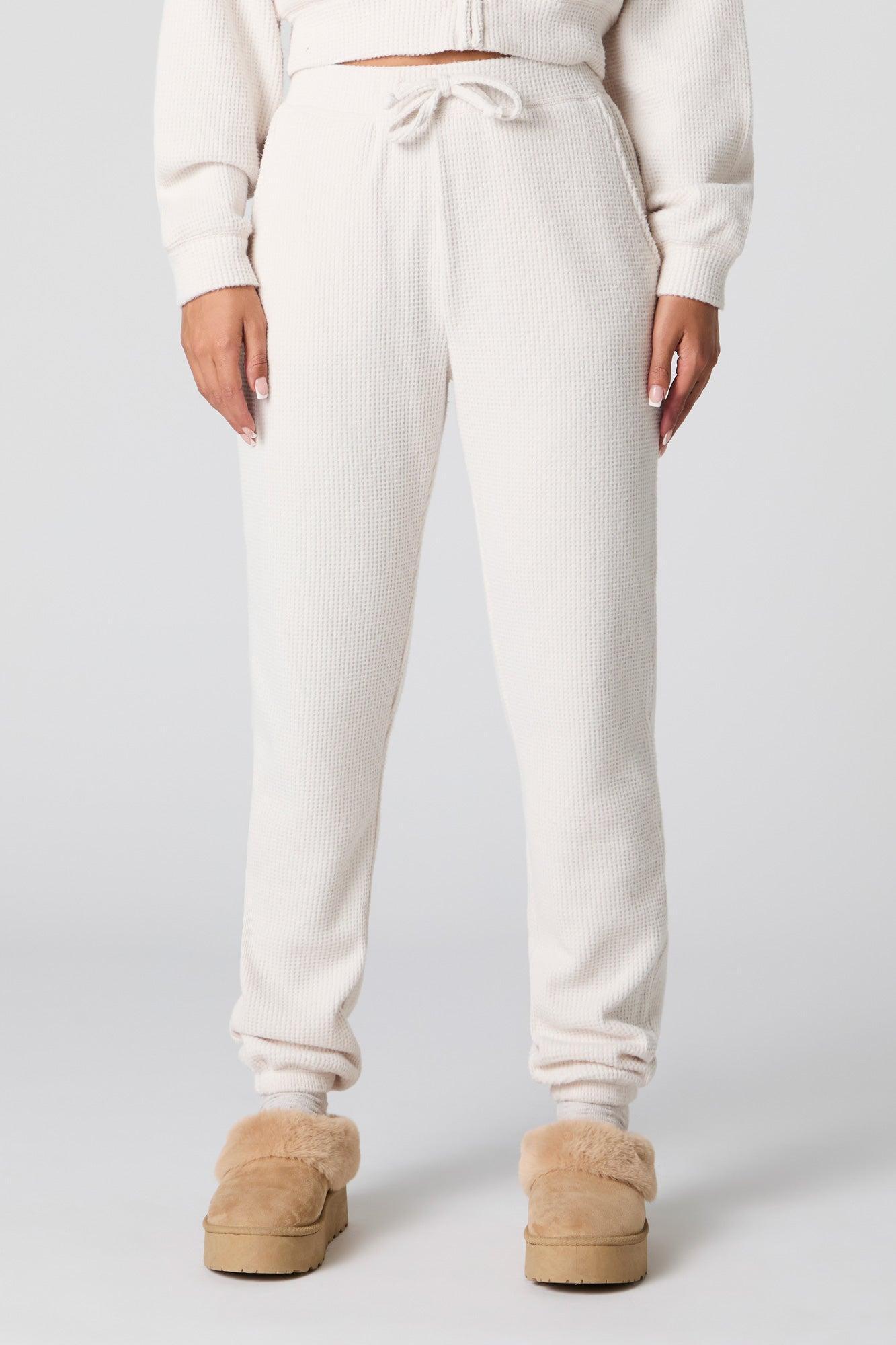 Waffle Knit Jogger Female Product Image