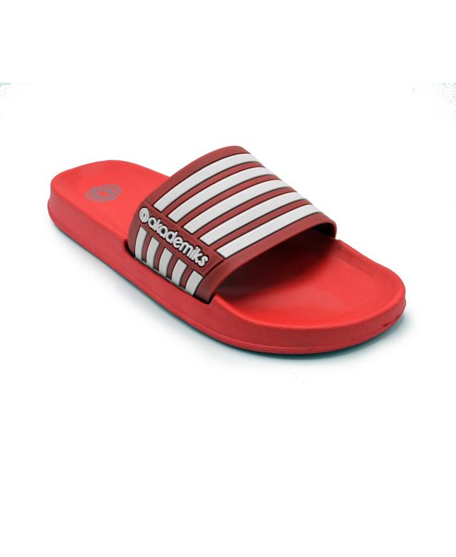 Akademiks Mens Stripe Slides Product Image