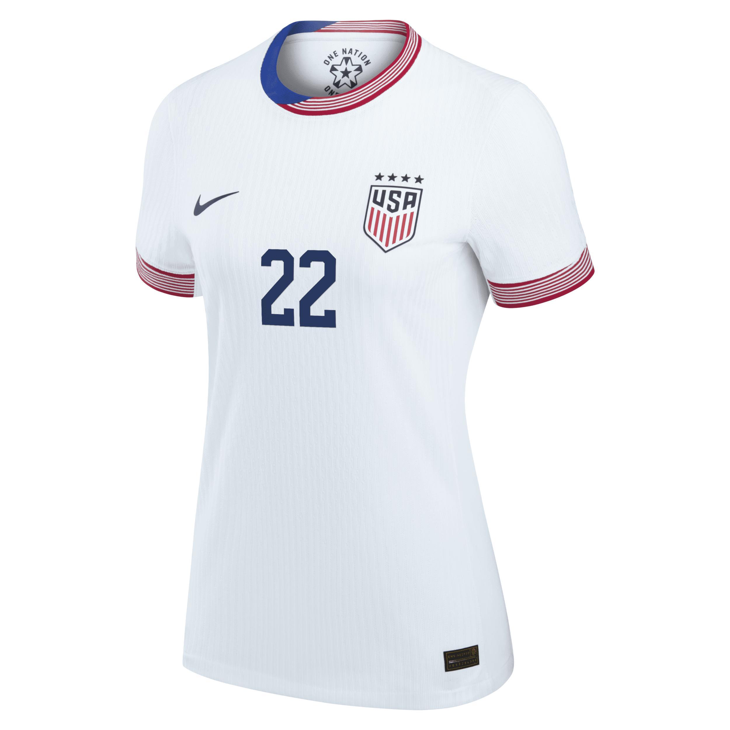 Trinity Rodman USWNT 2024 Match Away Nike Women's Dri-FIT ADV Soccer Jersey Product Image