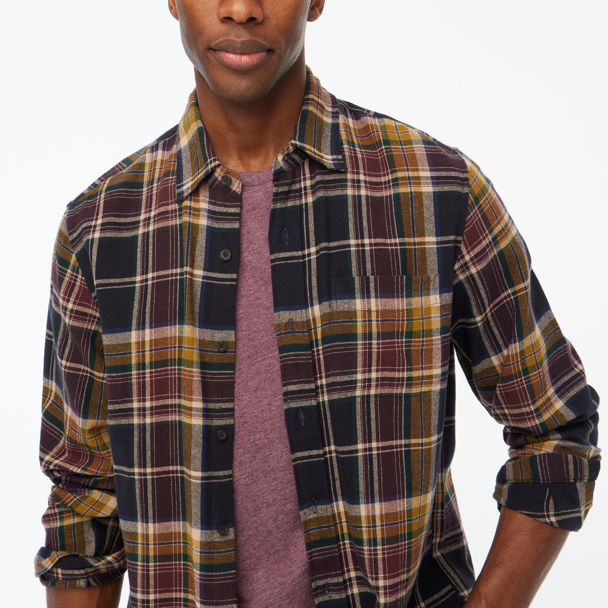 Classic plaid flannel shirt Product Image