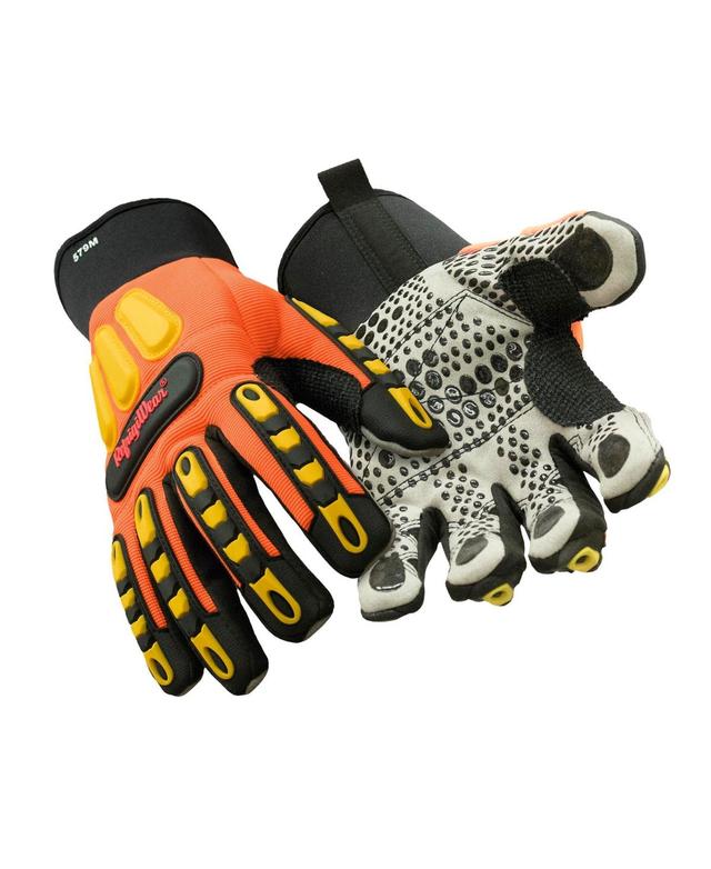 RefrigiWear Mens Insulated HiVis Impact Protection Gloves Product Image