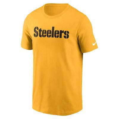 Pittsburgh Steelers Primetime Wordmark Essential Men's Nike NFL T-Shirt Product Image